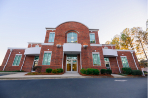 Exterior view of Palmetto Counseling & Consulting's Fort Mill, SC, therapy office in the Villages at Palmetto Business Park Exterior view of Palmetto Counseling & Consulting's Fort Mill, SC, therapy office in the Villages at Palmetto Business Park