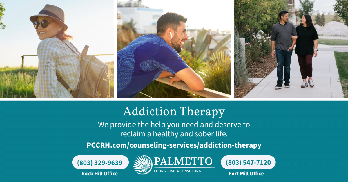 Addiction & Substance Abuse Counseling in Rock Hill and Fort Mill